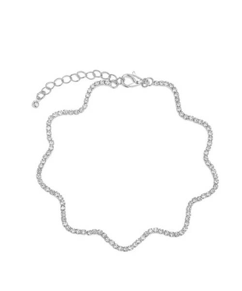 Cubic Zirconia Anklet 7070000003