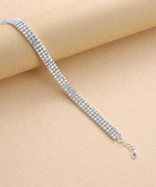 Rhinestone Choker CH0017B