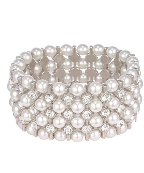 Rhinestone Stretch Bracelet 1230000032